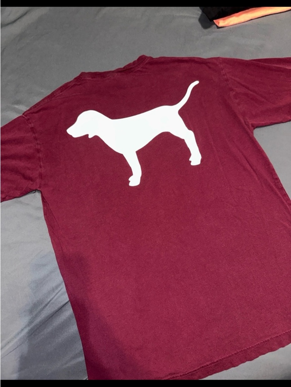 Victorias Secret PINK Maroon red Long Sleeve Size XS